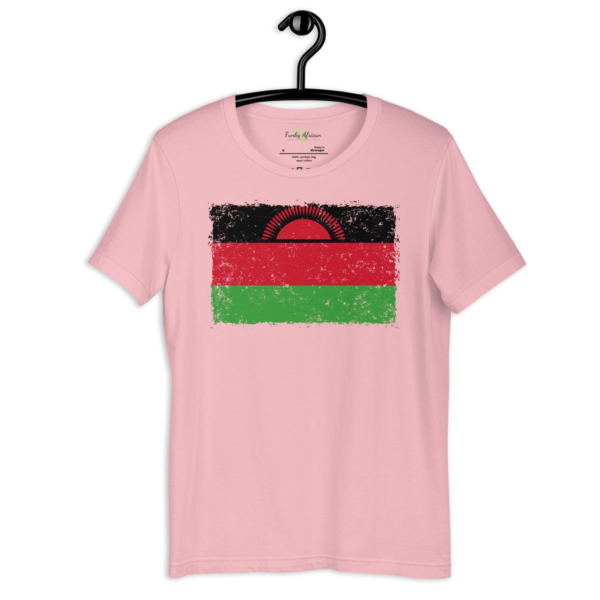 Malawi grunge unisex tee Funky African
