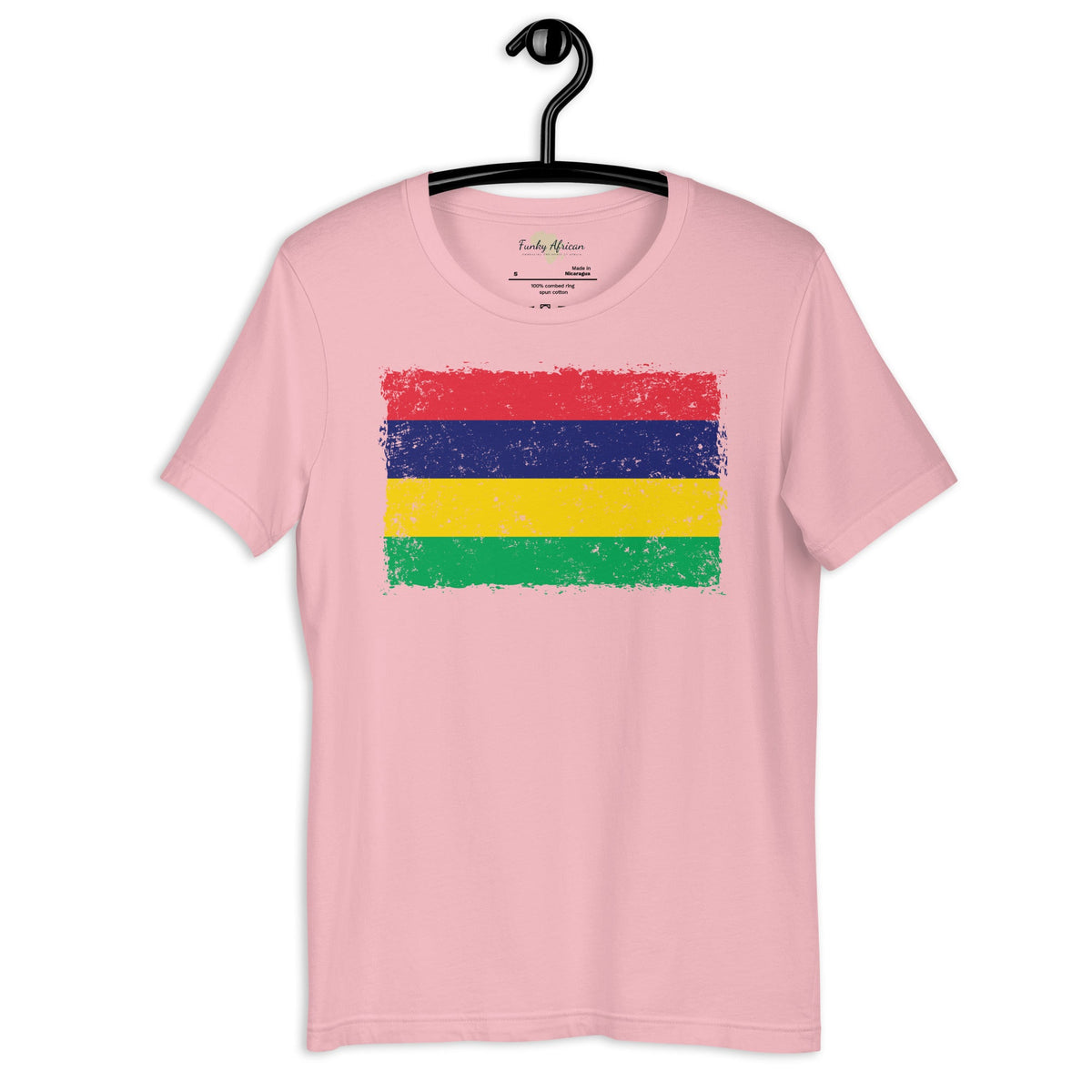 Mauritius grunge unisex tee Funky African