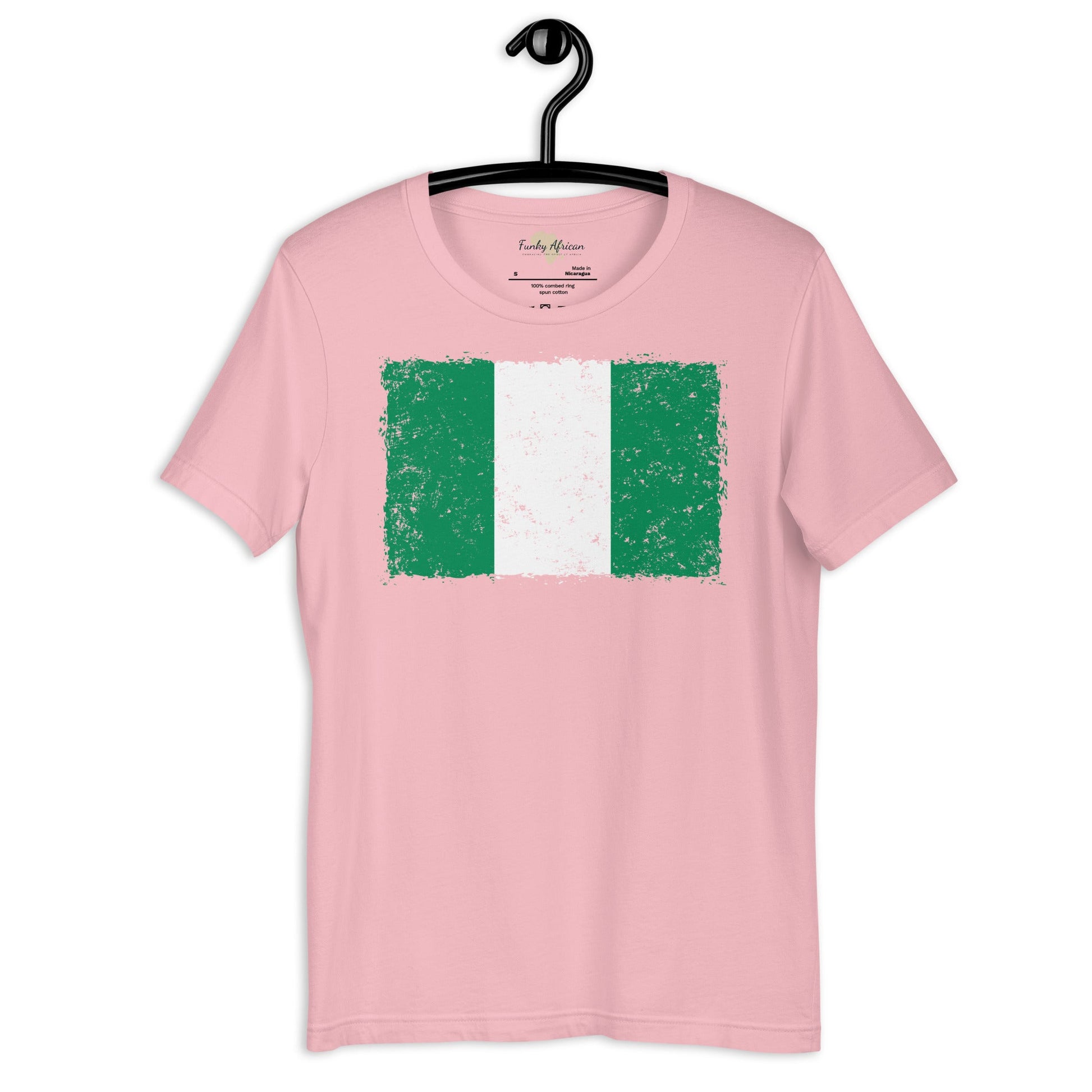 Nigeria grunge unisex tee Funky African