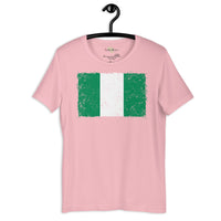 Nigeria grunge unisex tee Funky African