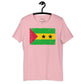 São Tomé and Príncipe grunge unisex tee Funky African