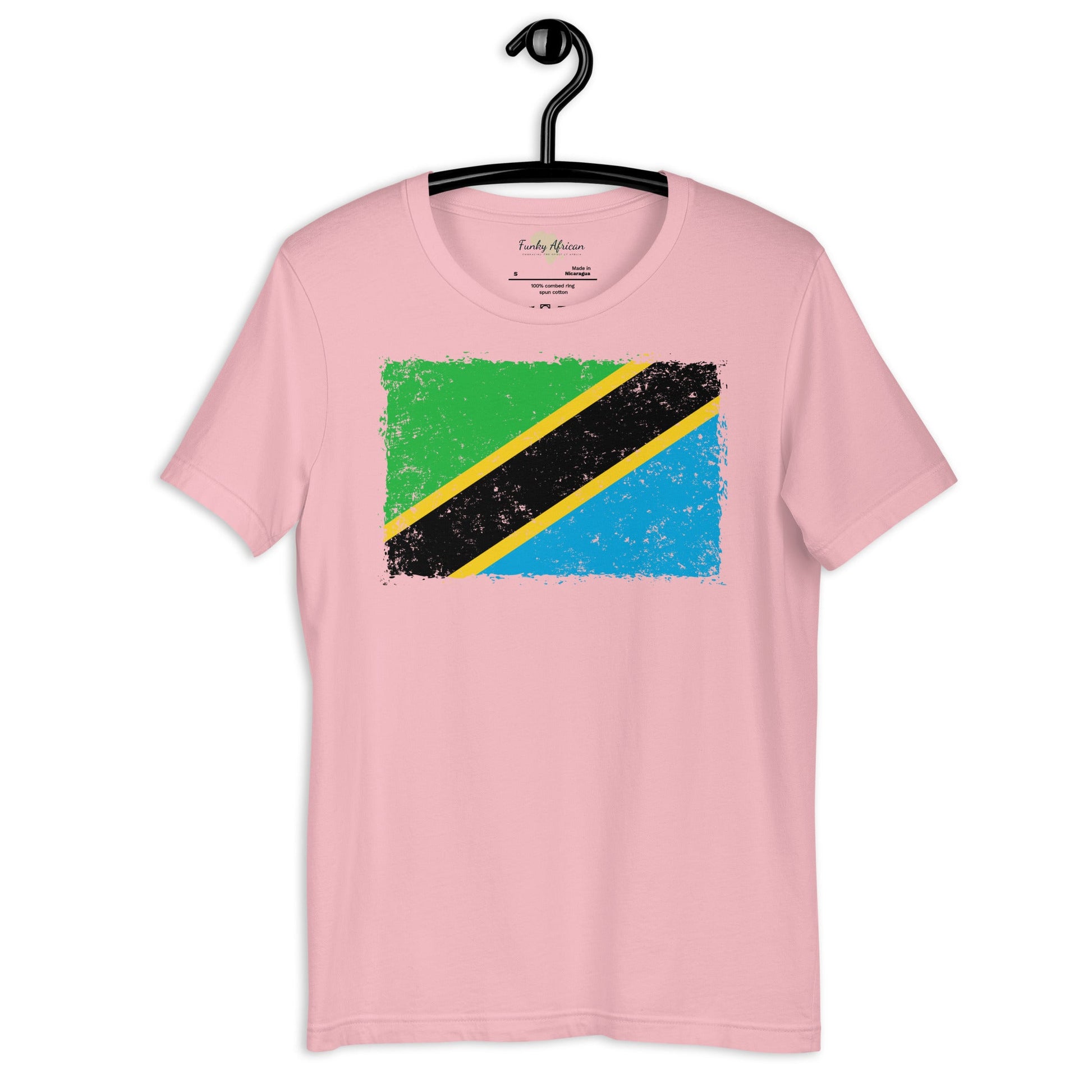 Tanzania grunge unisex tee Funky African