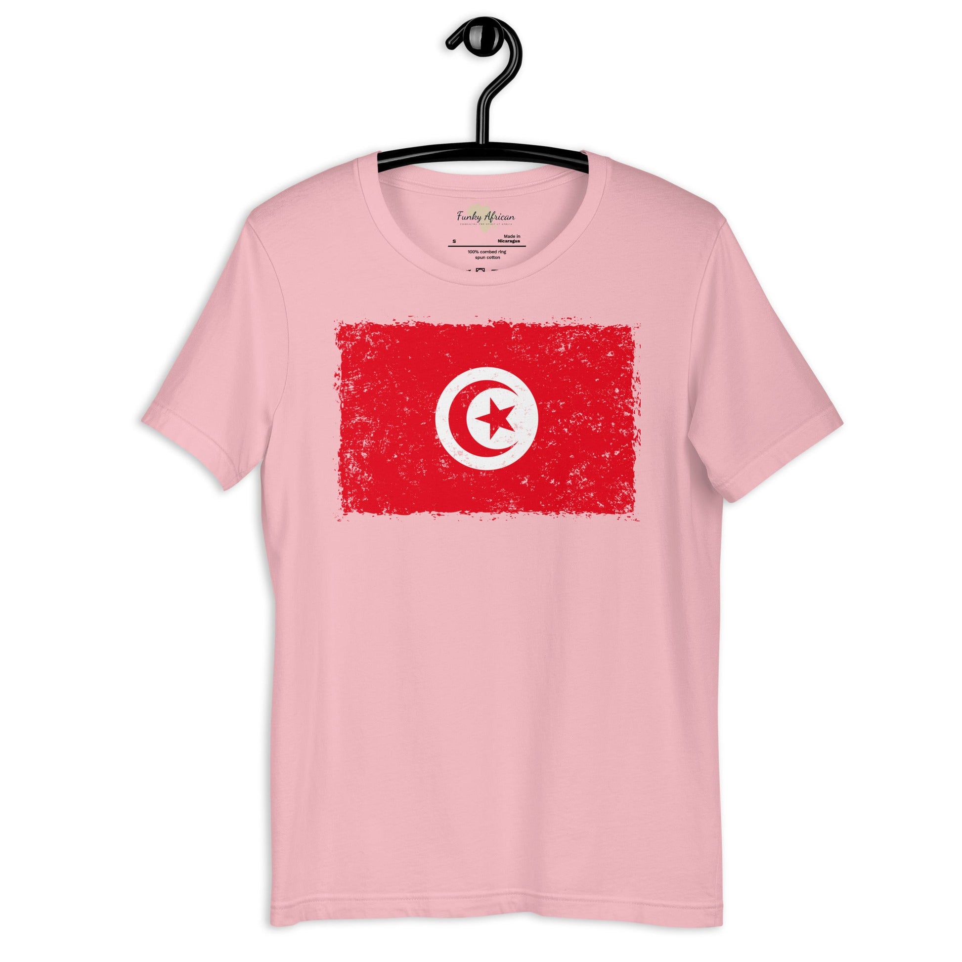 Tunisia grunge unisex tee Funky African