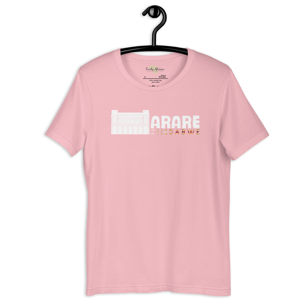 Zimbabwe capital unisex tee Funky African