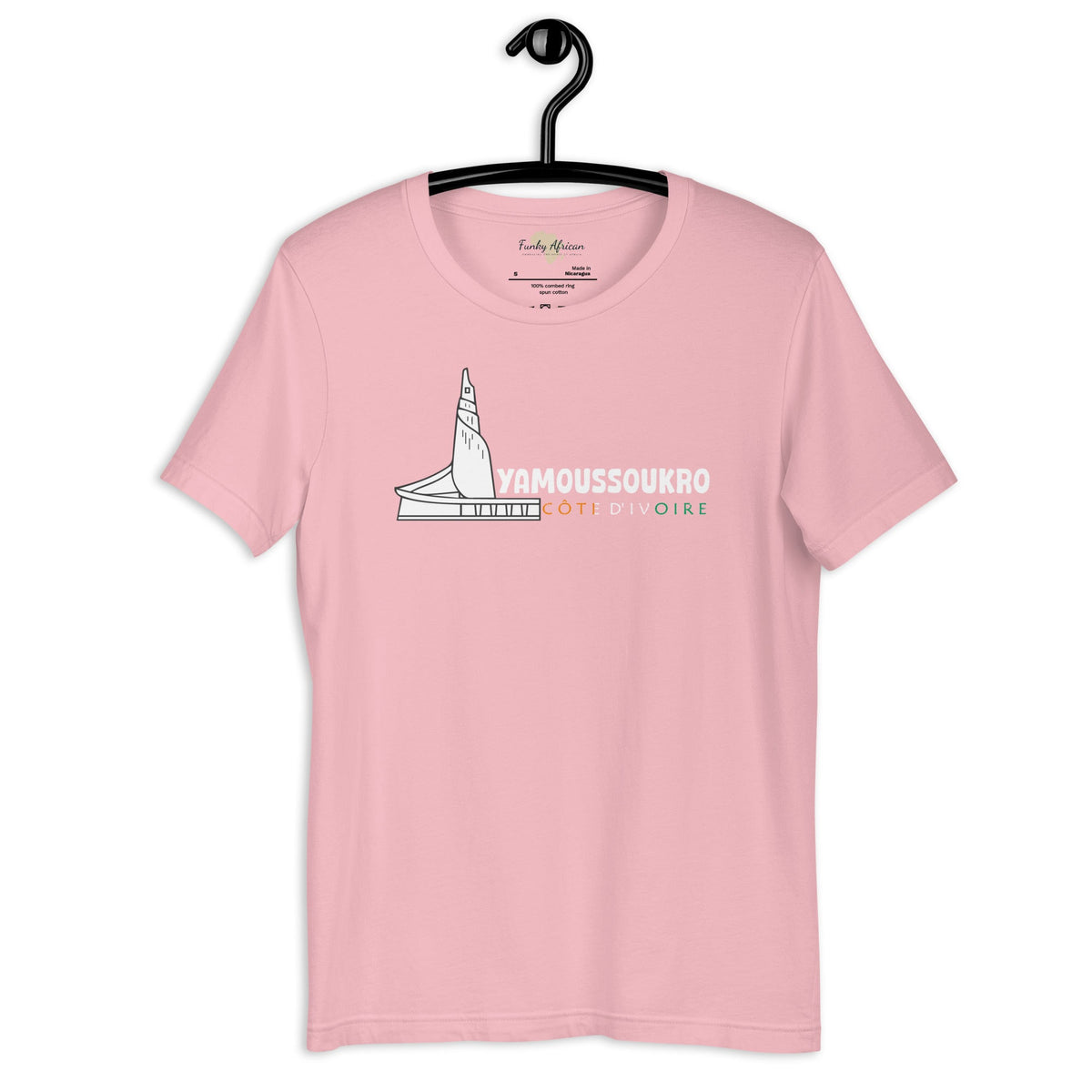 Côte d'Ivoire capital unisex tee Funky African