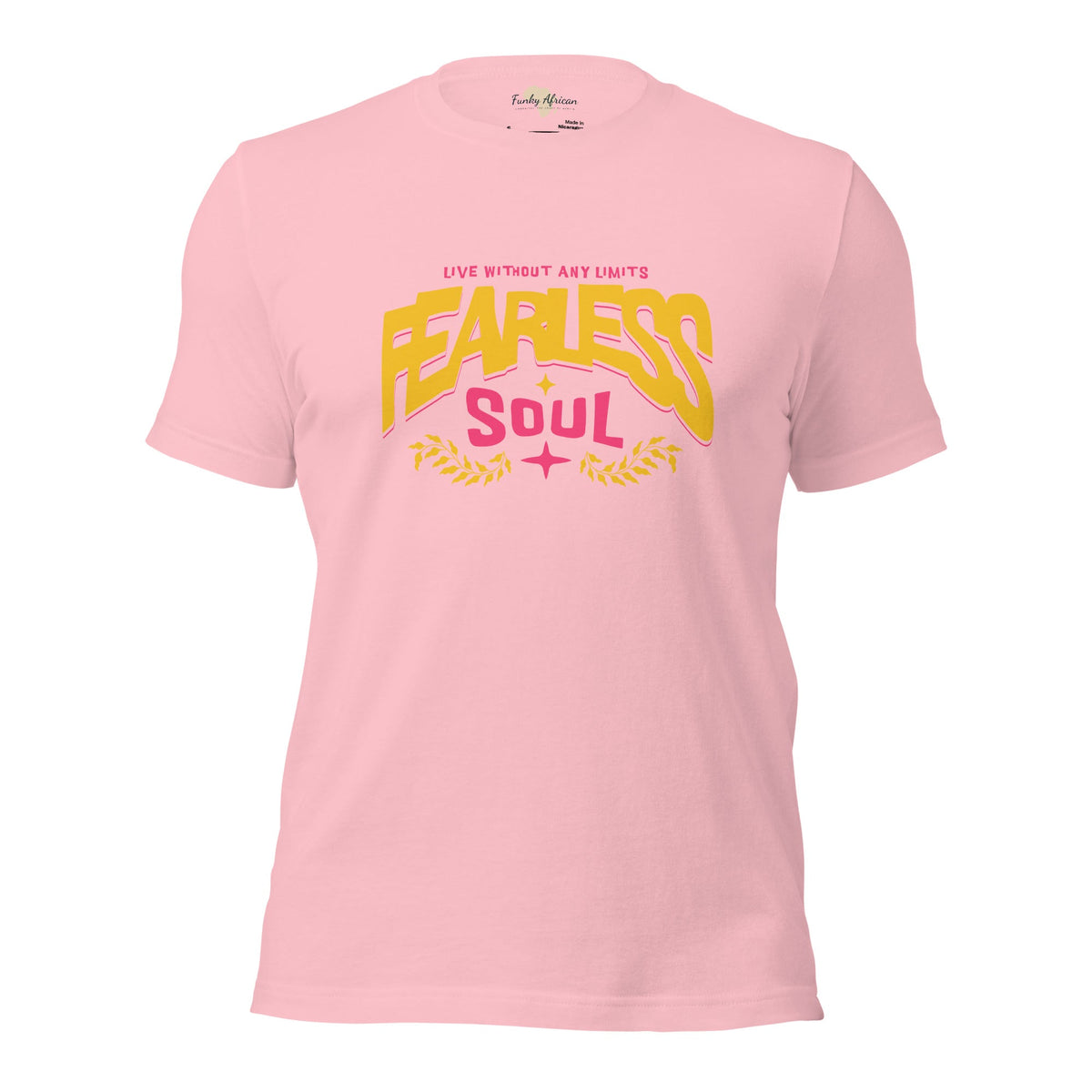 Fearless Soul Unisex t-shirt Funky African
