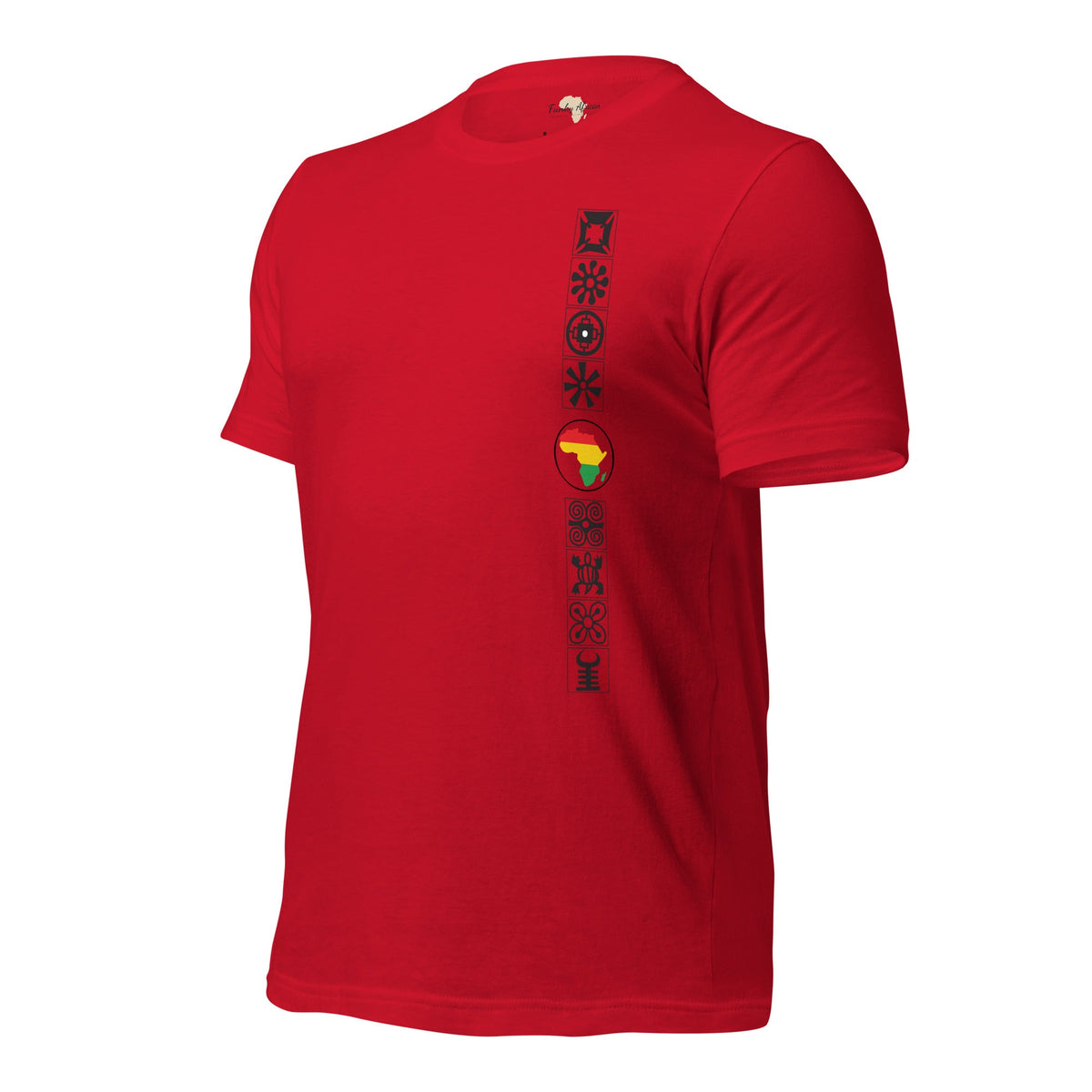 Adinkra Sided Unisex t-shirt Funky African