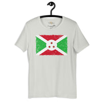 Burundi grunge unisex tee Funky African