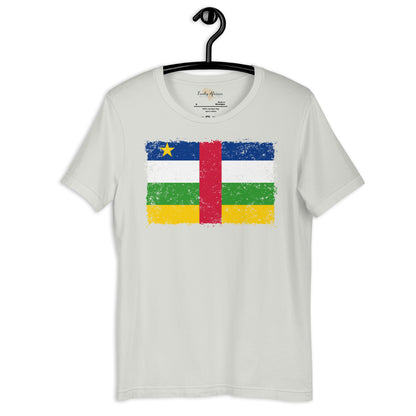 Central African Republic grunge unisex tee