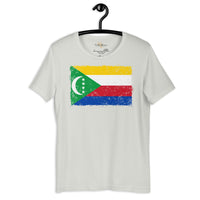 Comoros grunge unisex tee Funky African