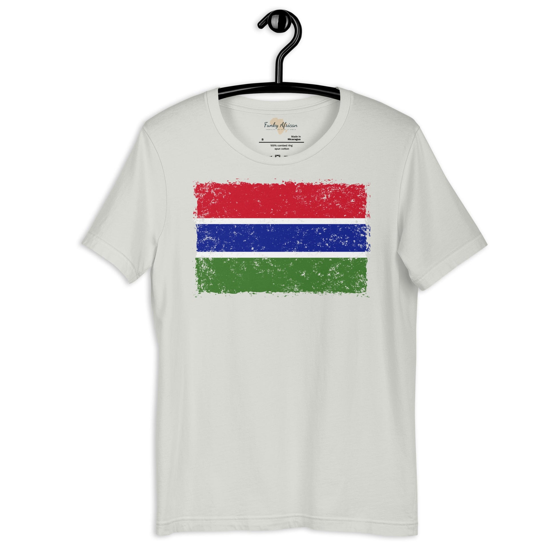 Gambia grunge unisex tee Funky African