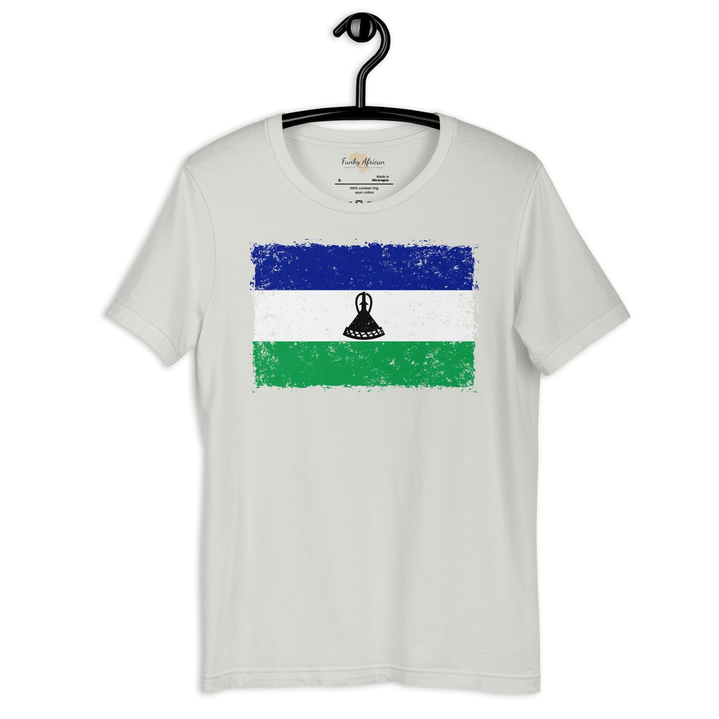 Lesotho grunge unisex tee