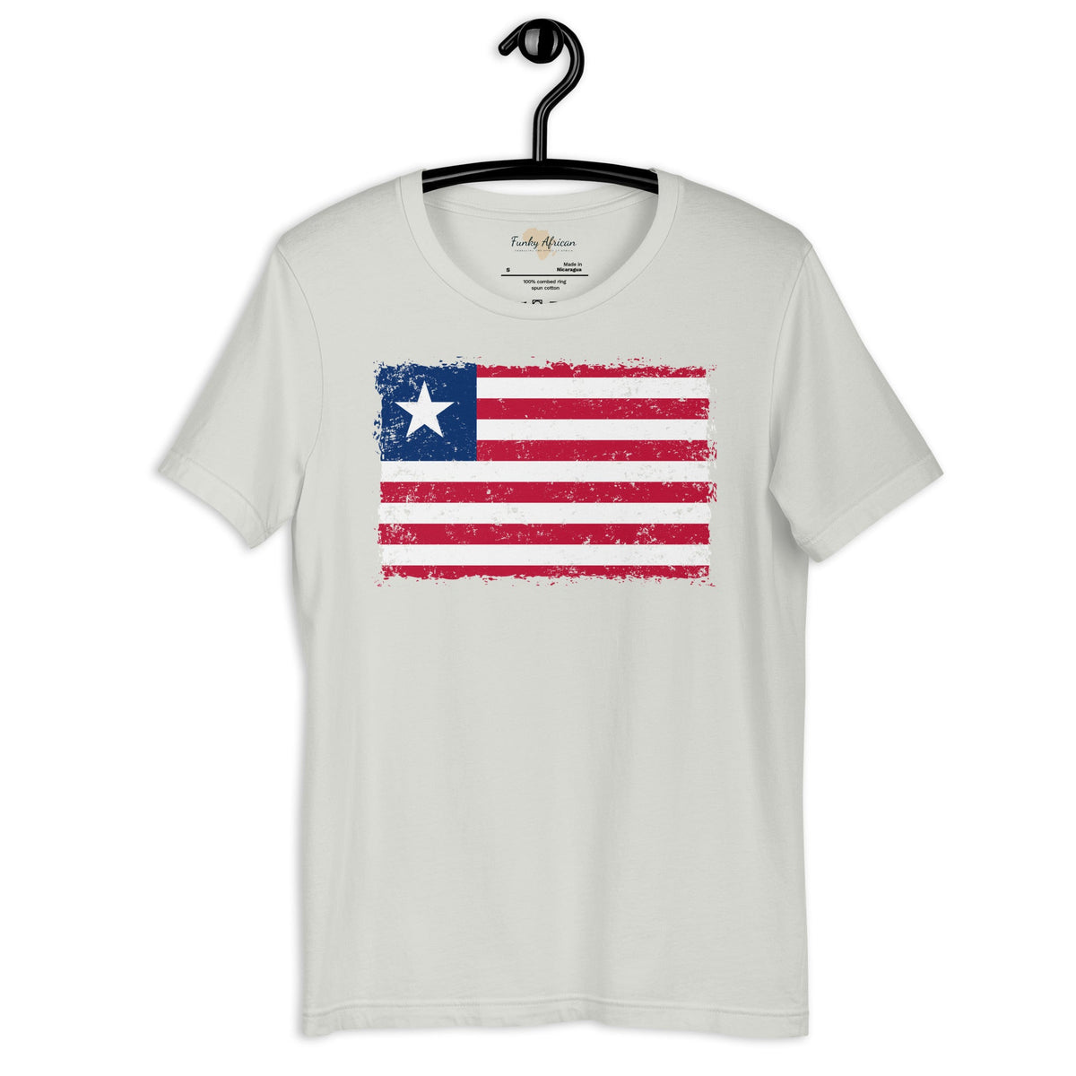 Liberia grunge unisex tee Funky African