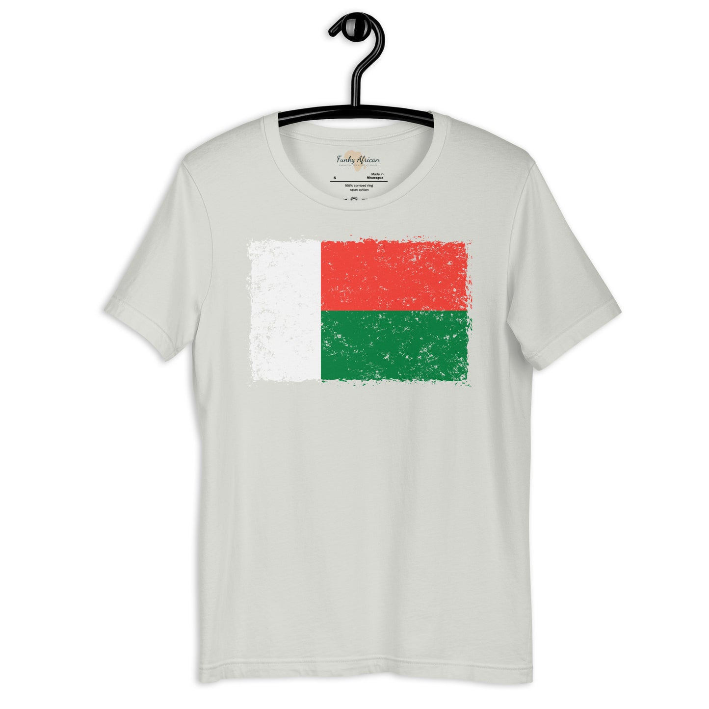 Madagascar grunge unisex tee