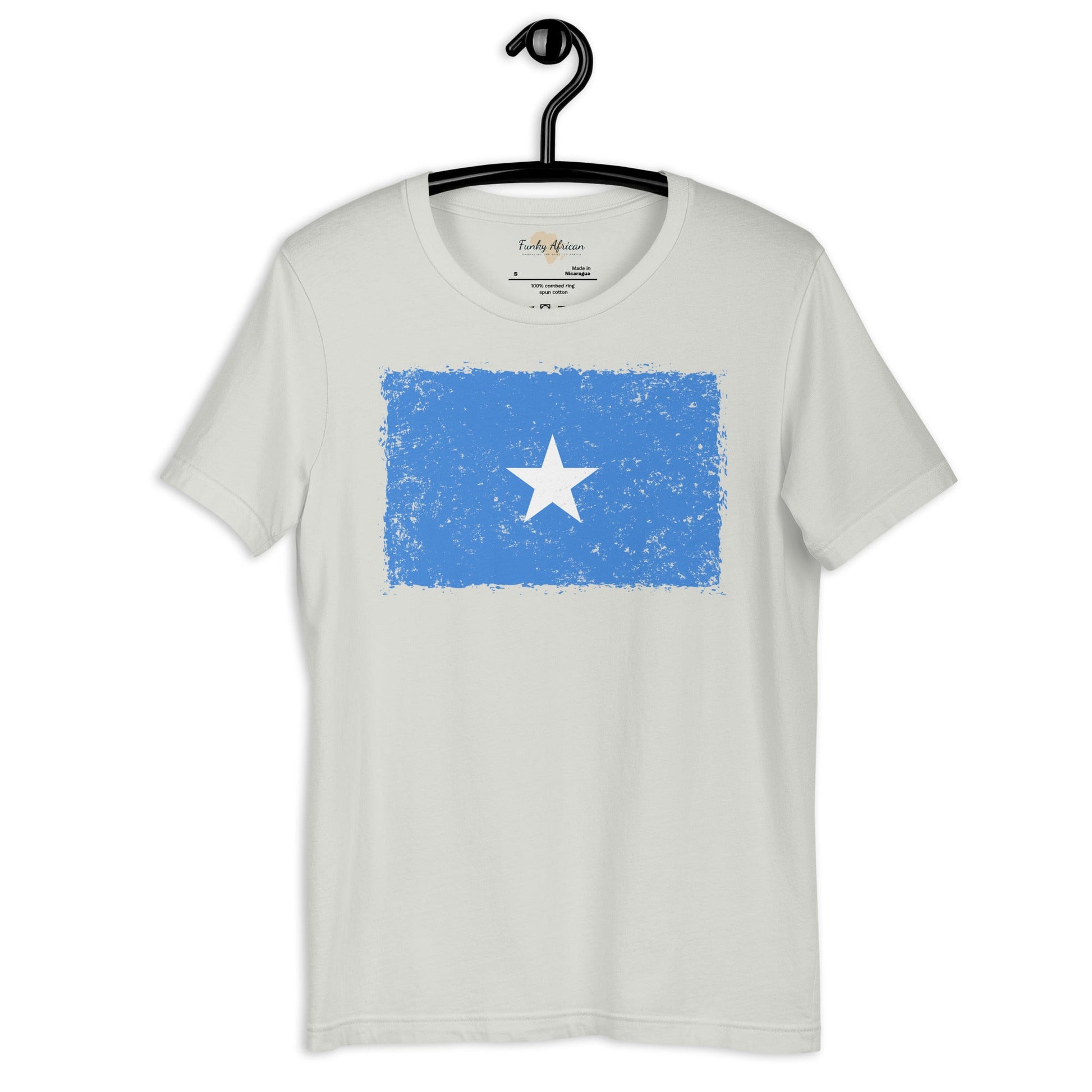 Somalia grunge unisex tee Funky African