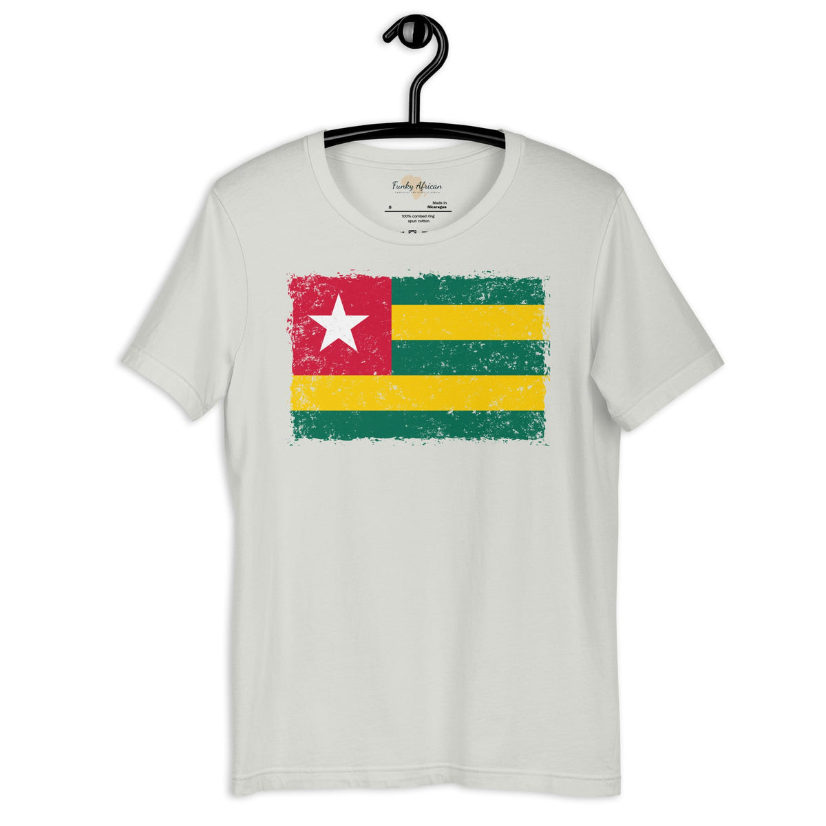 Togo grunge unisex tee Funky African