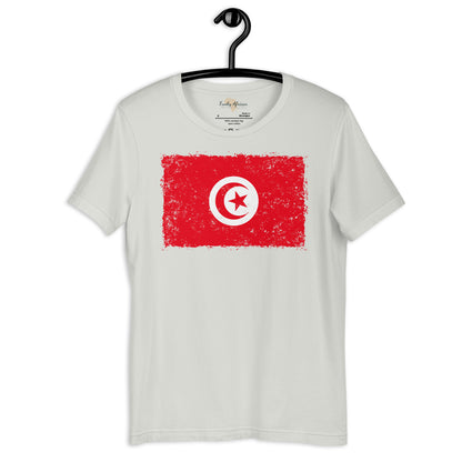 Tunisia grunge unisex tee