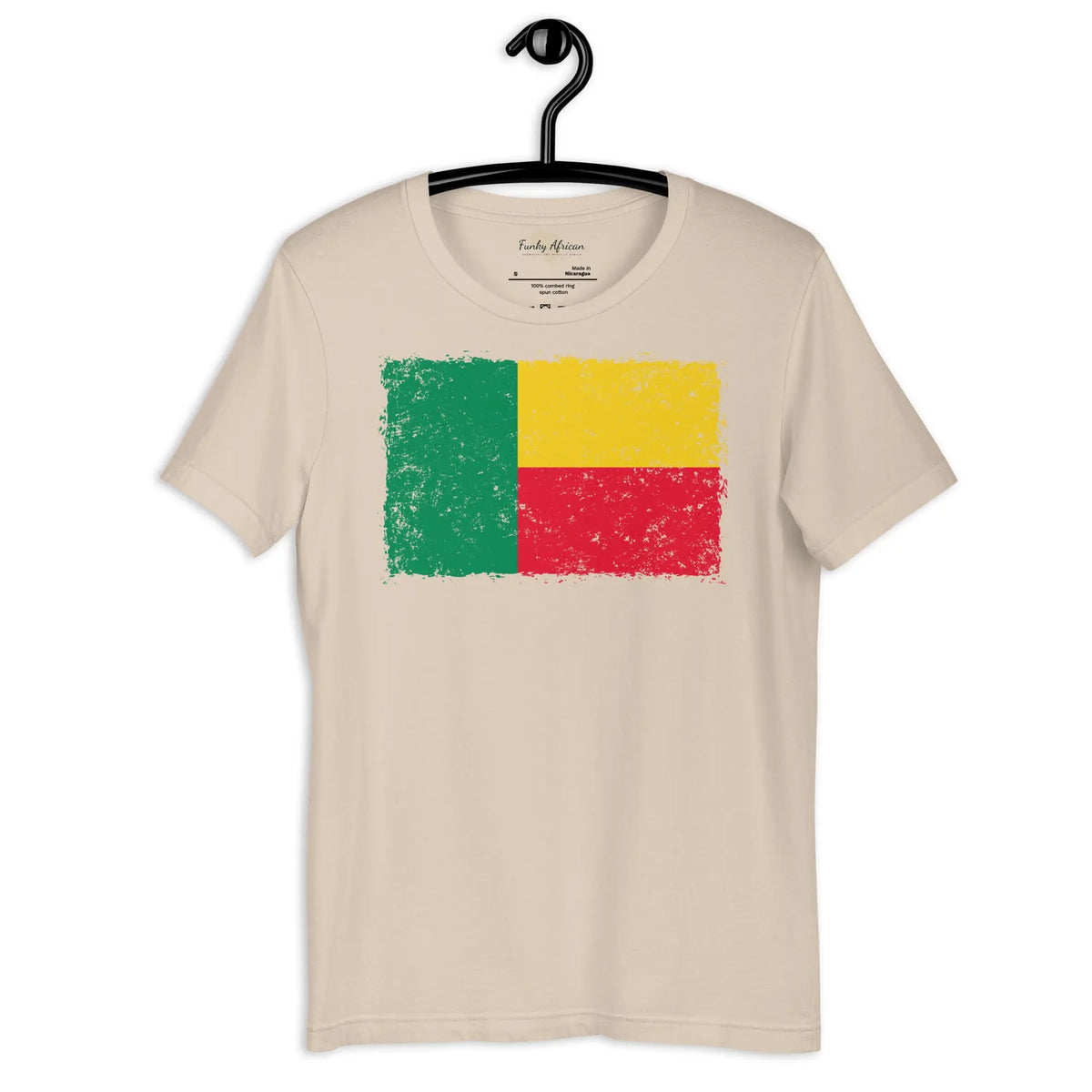 Benin grunge unisex tee Funky African