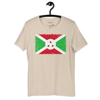 Burundi grunge unisex tee Funky African