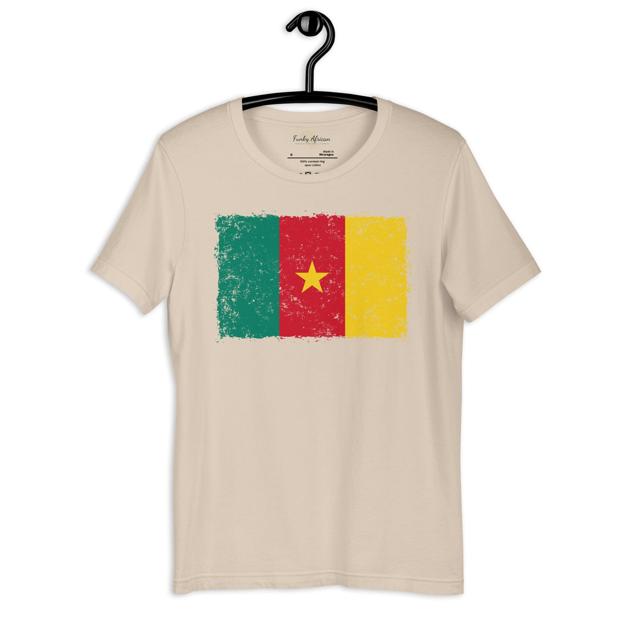 Cameroon  grunge unisex tee Funky African