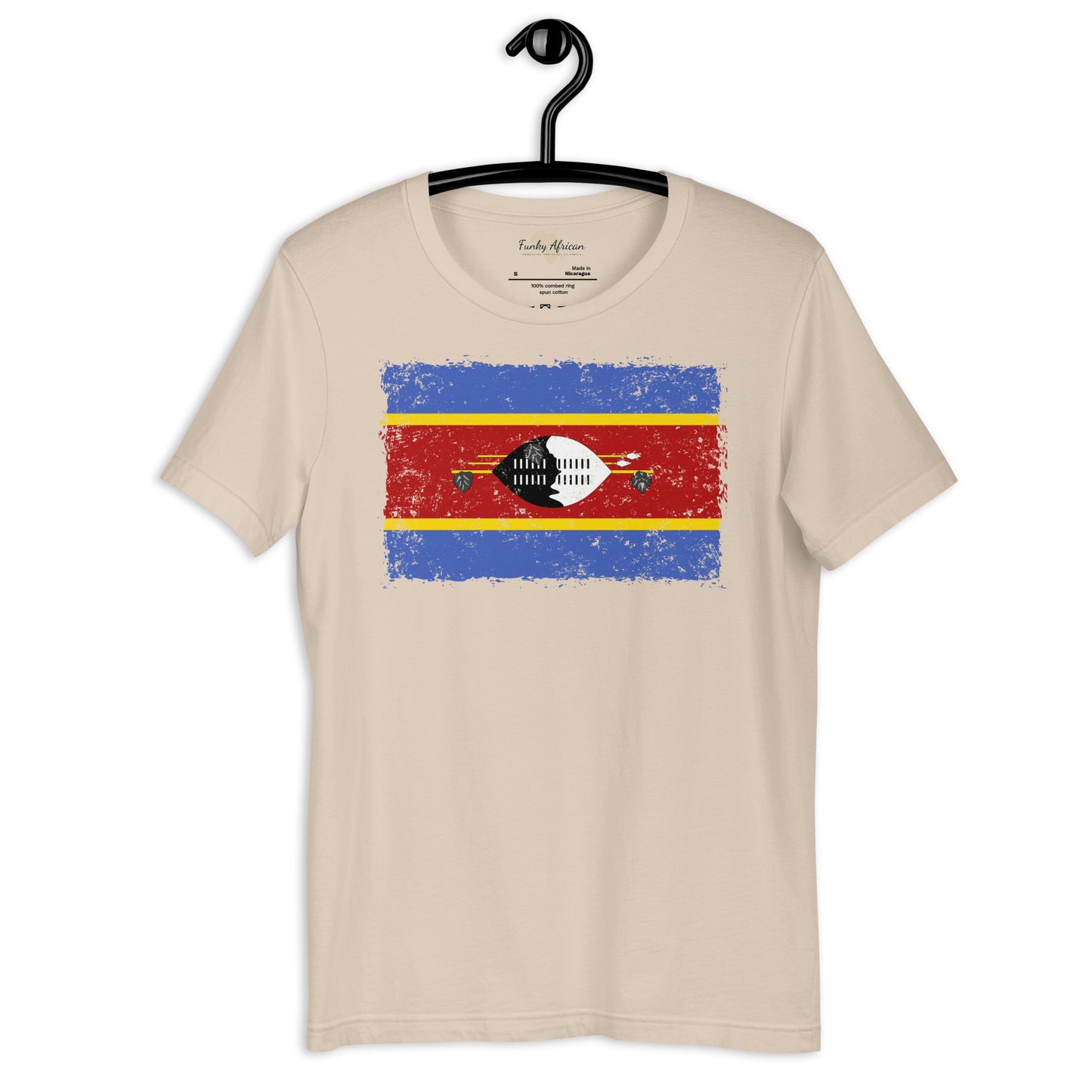 Eswatini grunge unisex tee