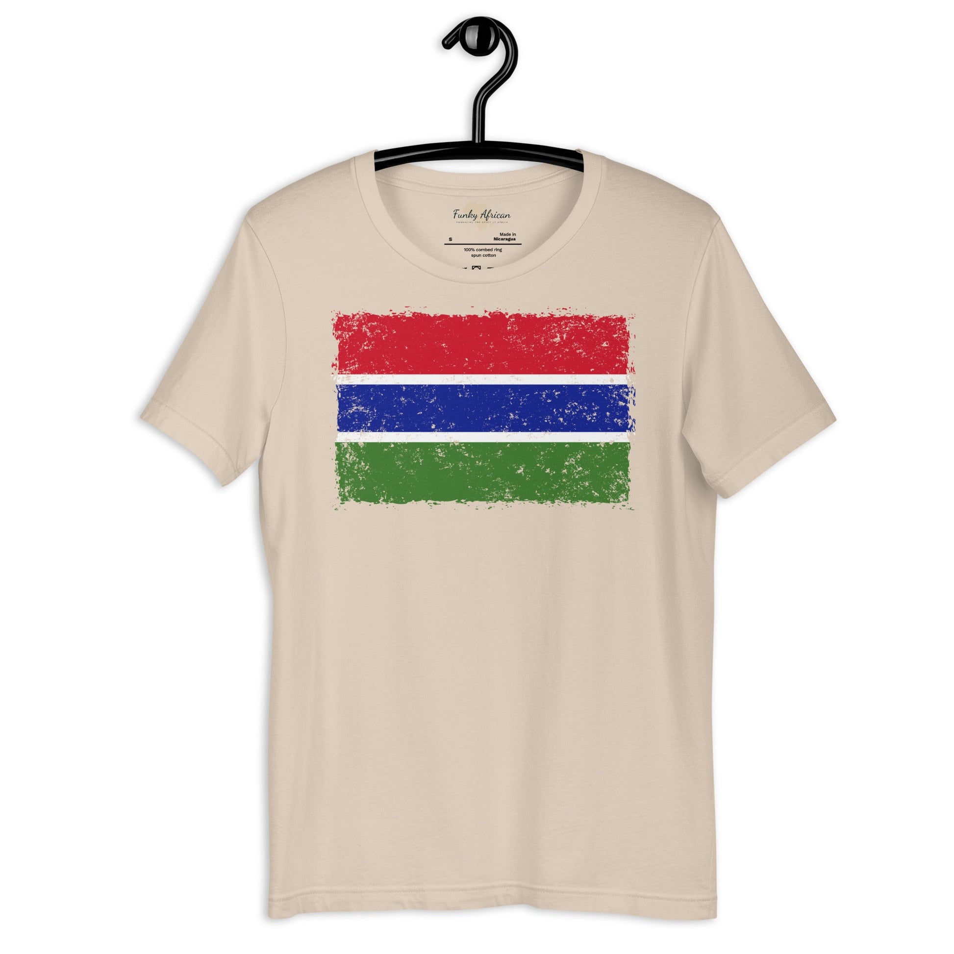 Gambia grunge unisex tee Funky African