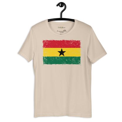 Ghana grunge unisex tee