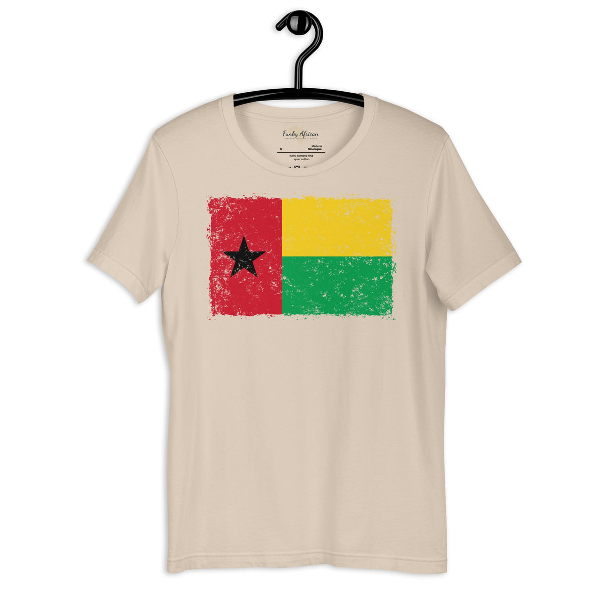 Guinea Bissau grunge unisex tee Funky African