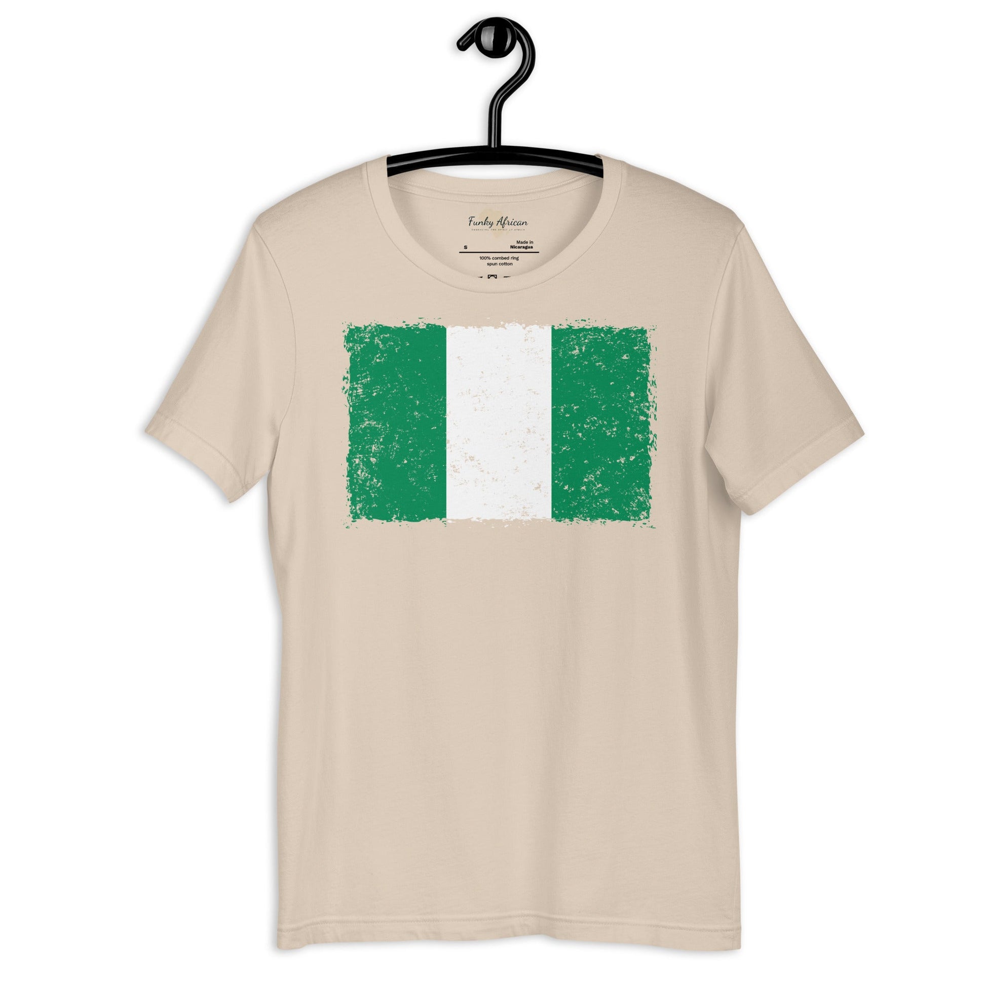 Nigeria grunge unisex tee Funky African