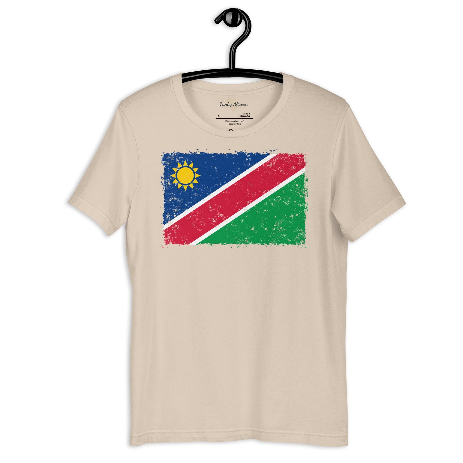 Namibia grunge unisex tee Funky African