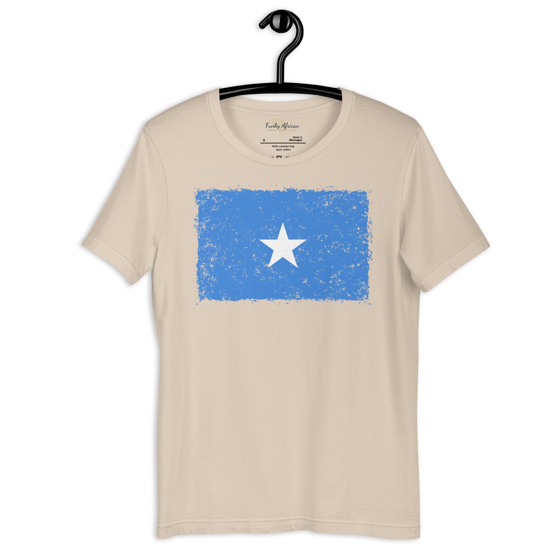 Somalia grunge unisex tee Funky African