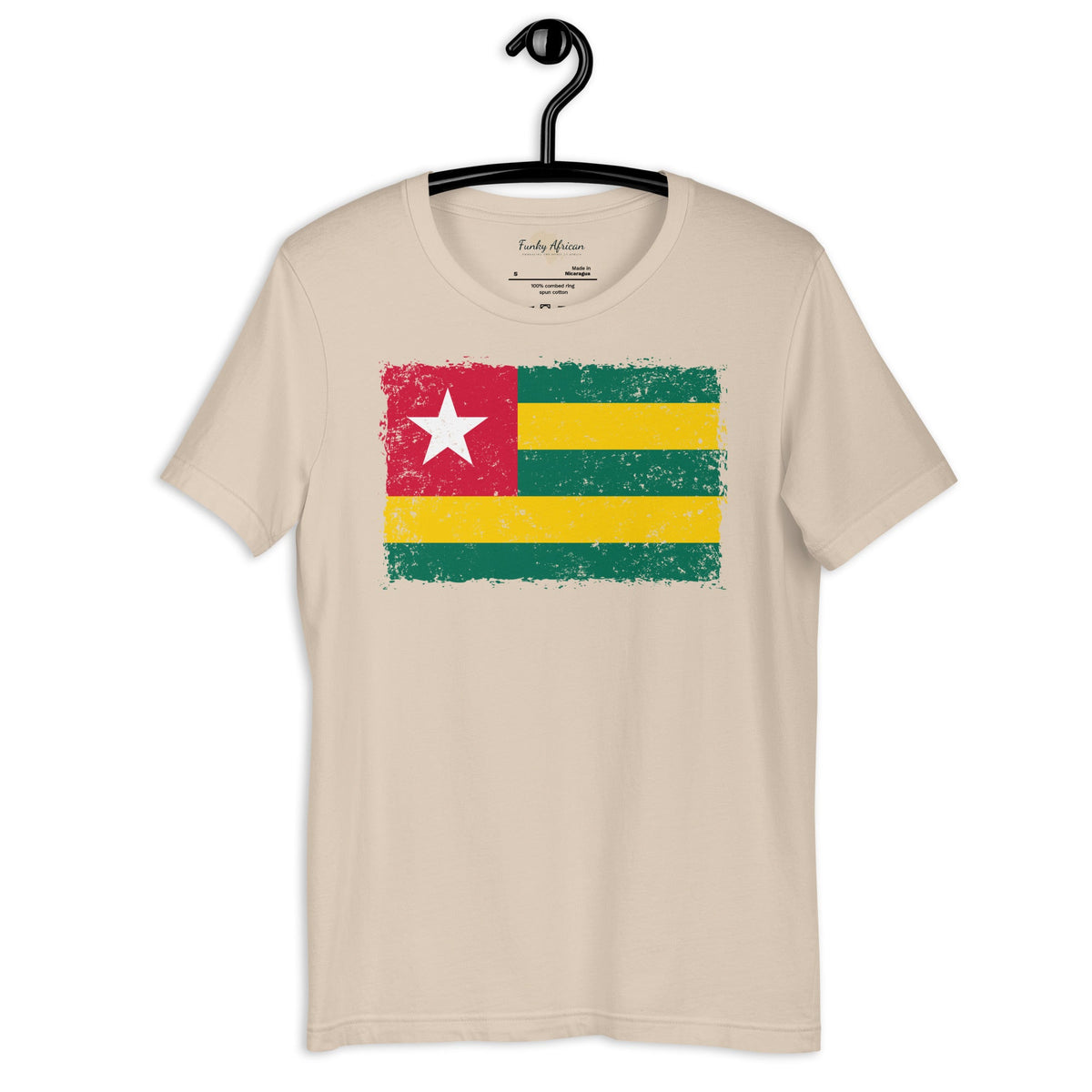 Togo grunge unisex tee Funky African