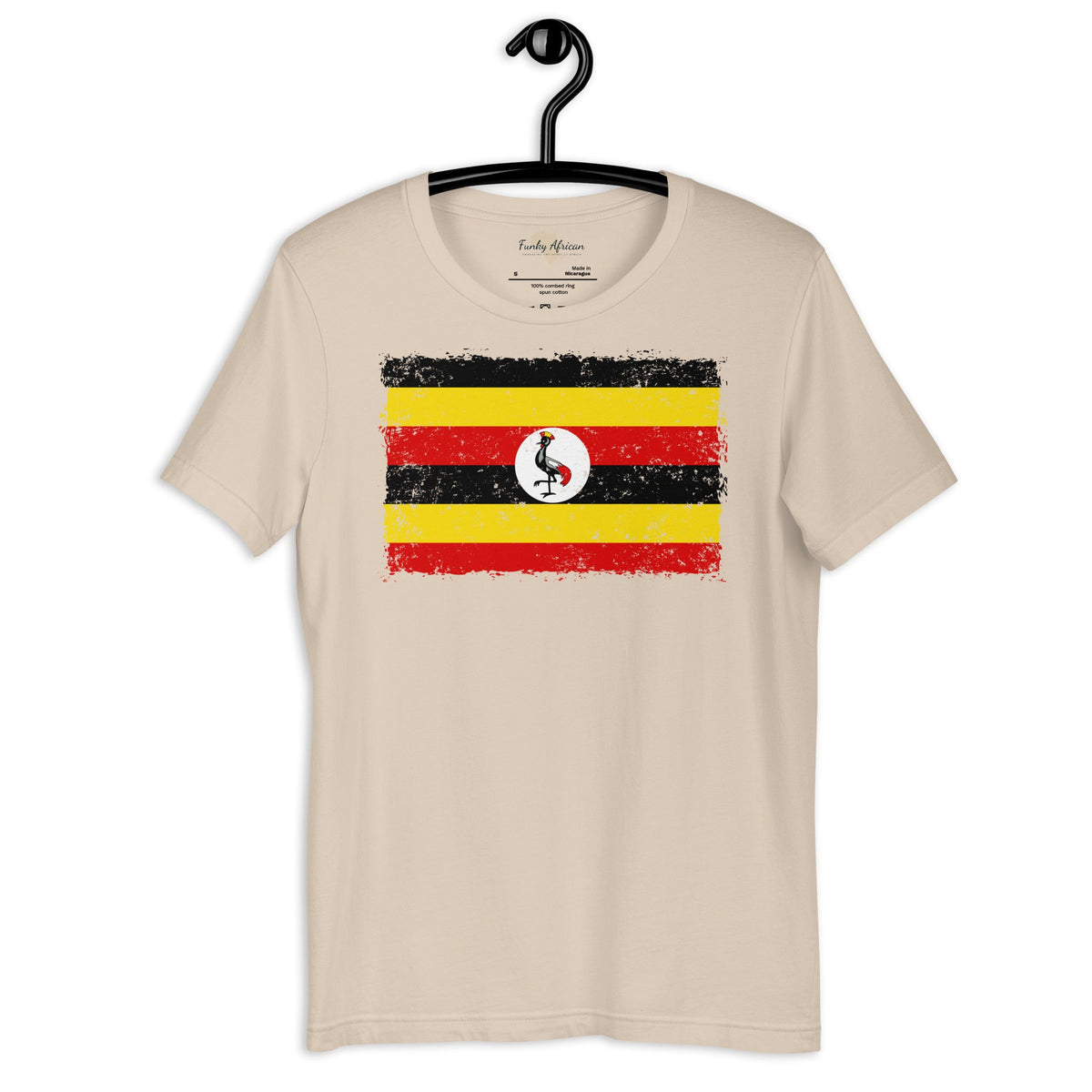 Uganda grunge unisex tee Funky African