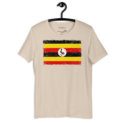 Uganda grunge unisex tee