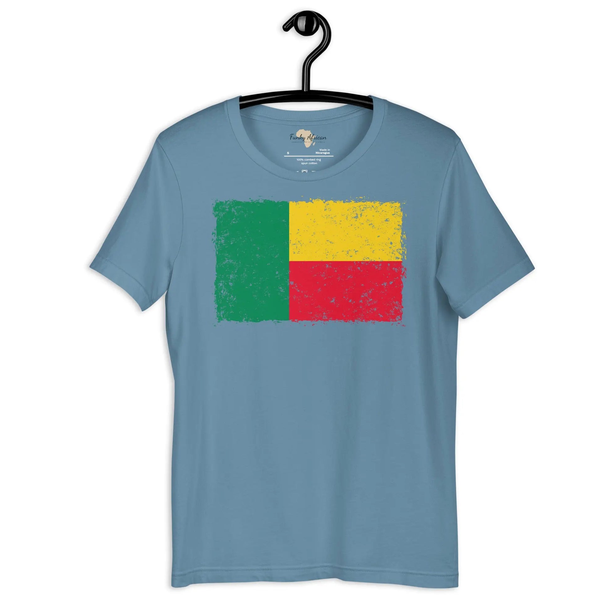 Benin grunge unisex tee Funky African