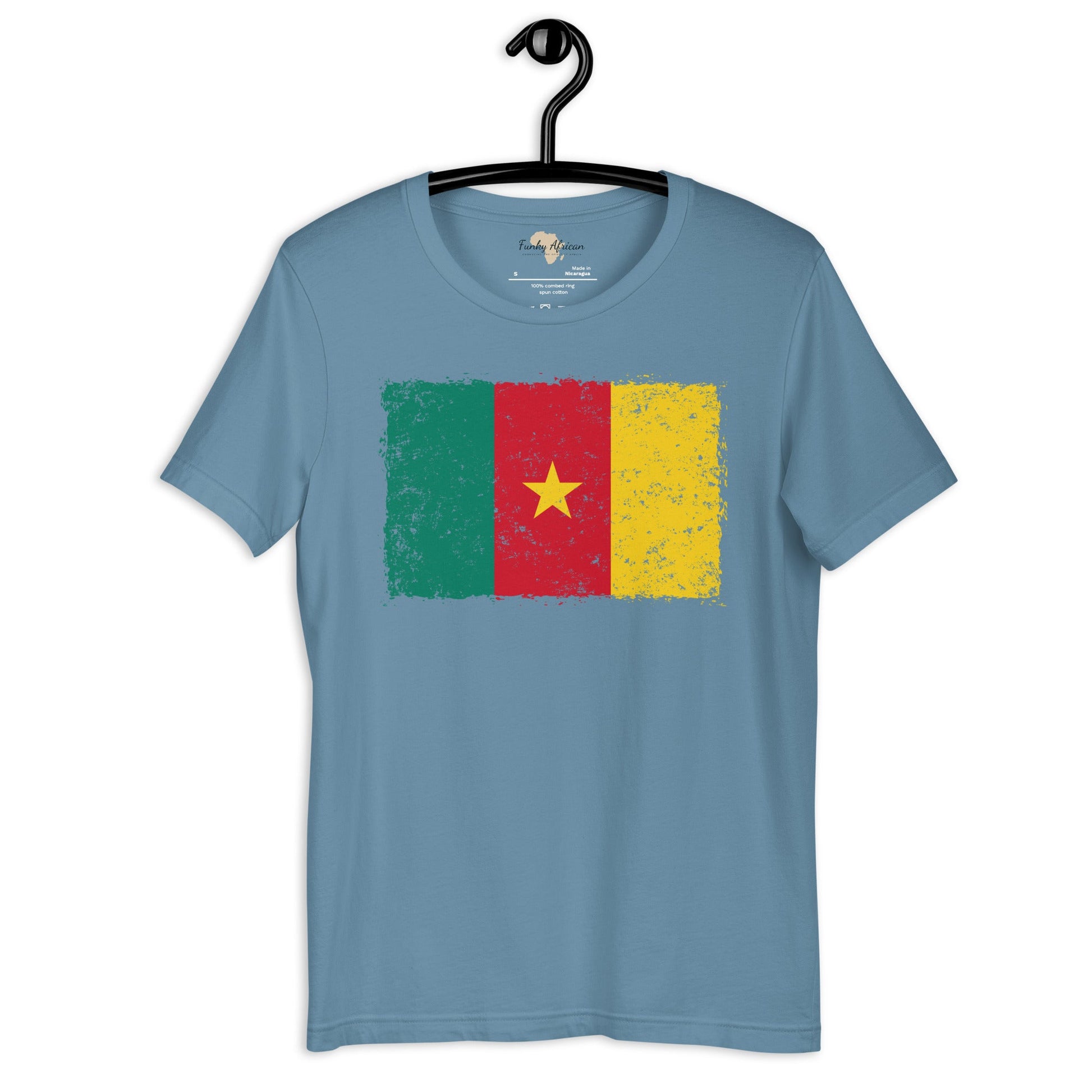 Cameroon  grunge unisex tee Funky African
