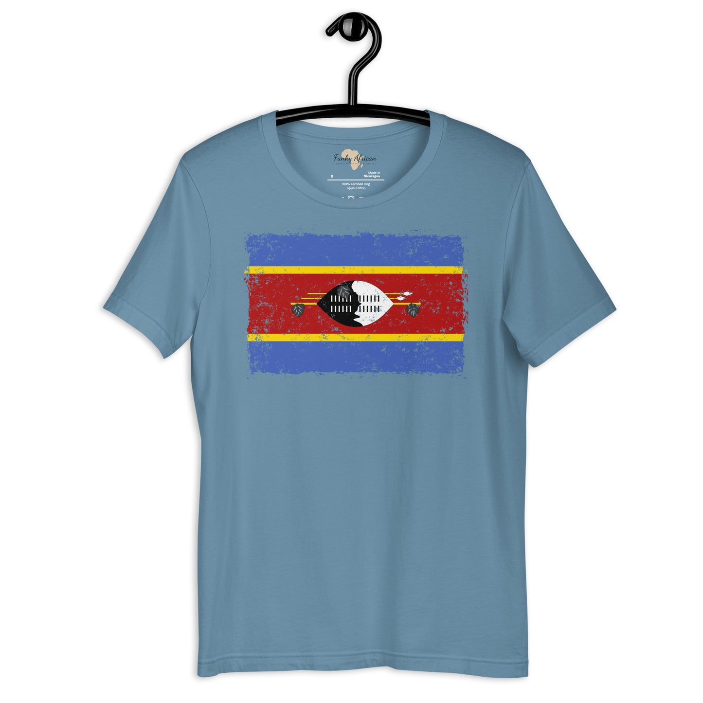 Eswatini grunge unisex tee