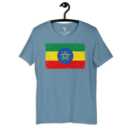 Ethiopia grunge unisex tee