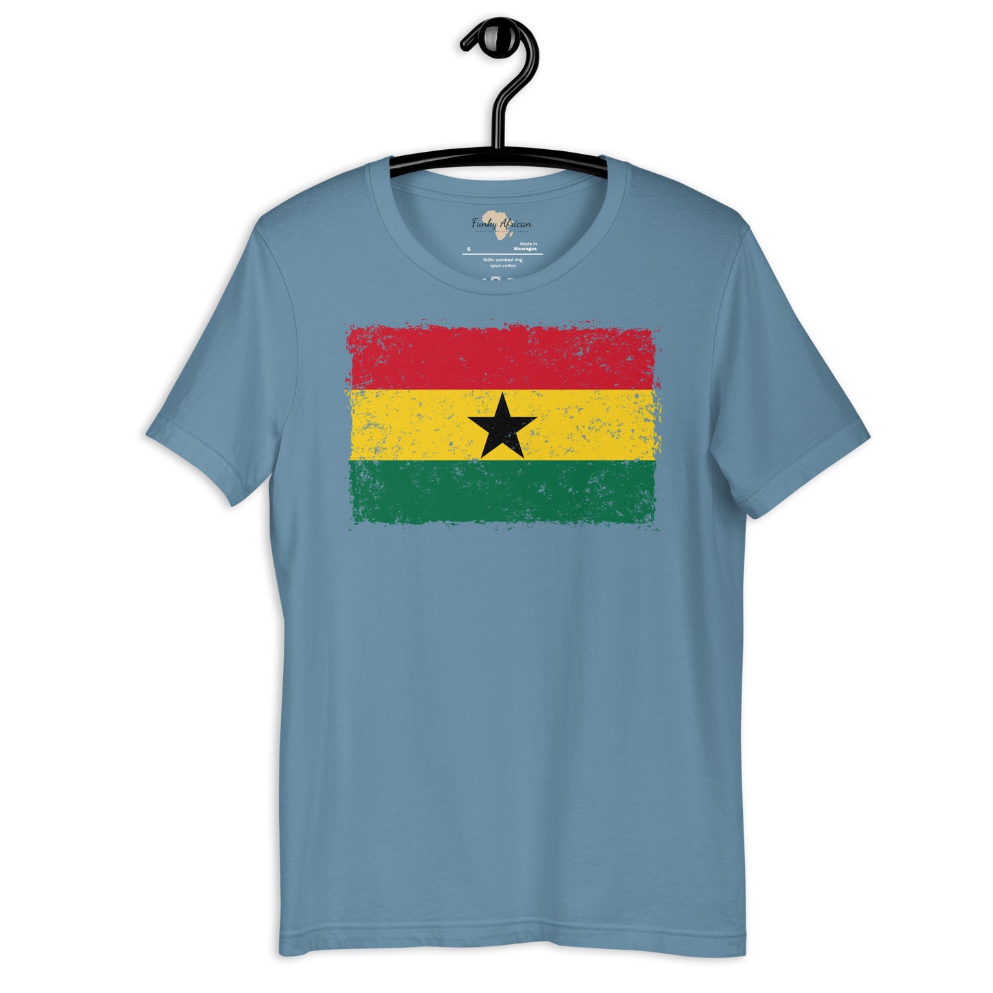 Ghana grunge unisex tee