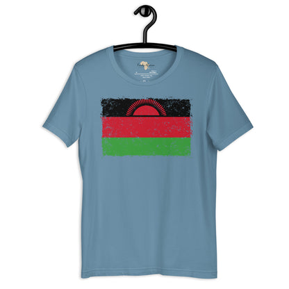 Malawi grunge unisex tee