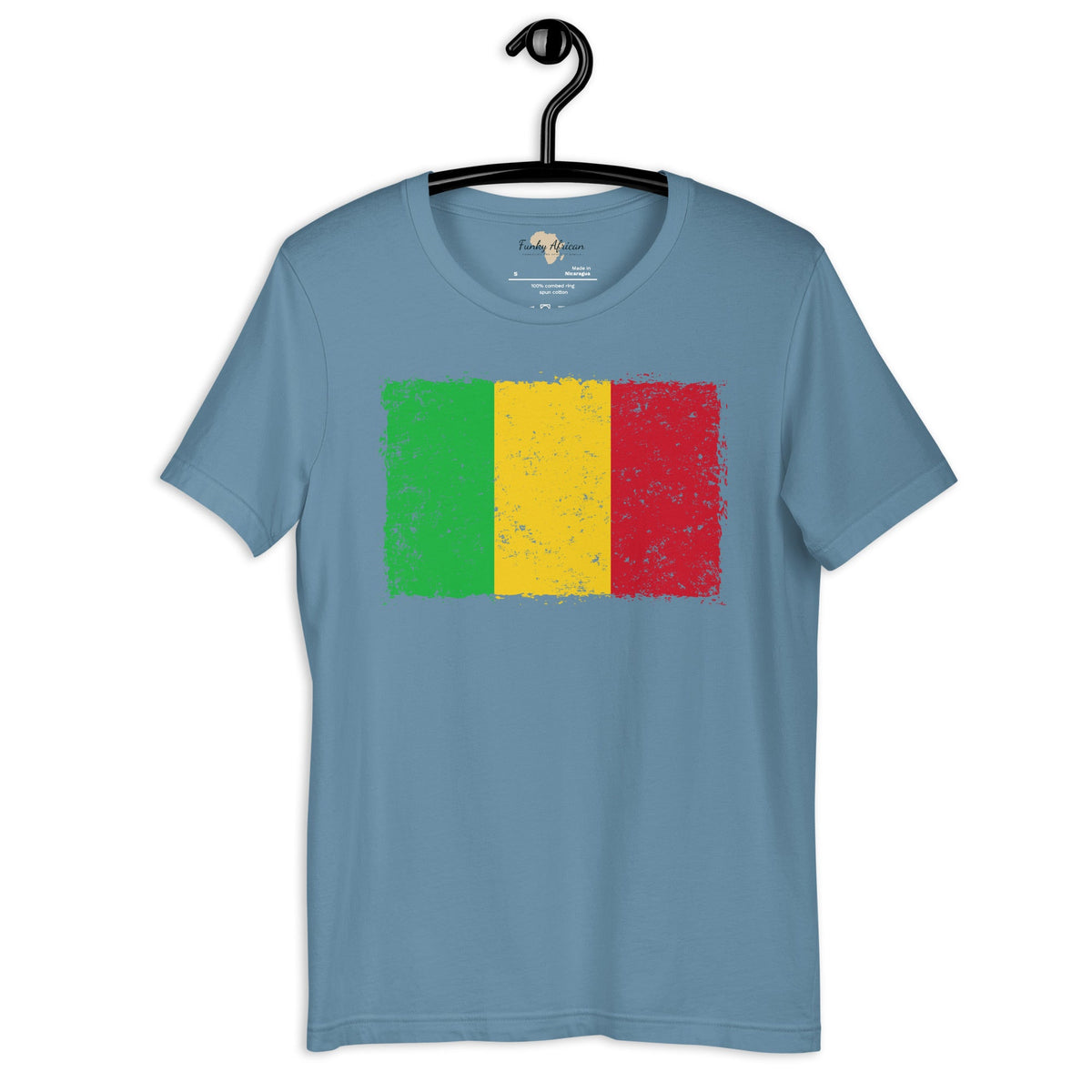 Malian grunge unisex tee Funky African