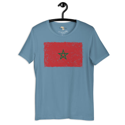 Morocco grunge unisex tee