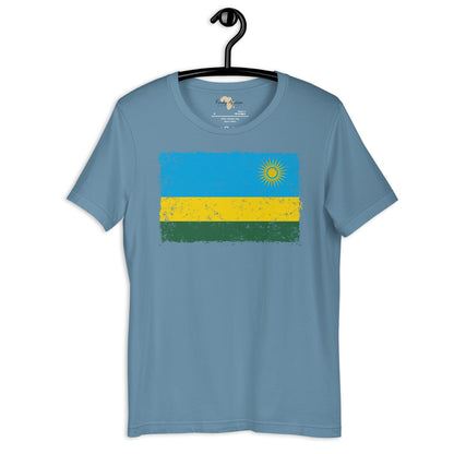 Rwanda grunge unisex tee