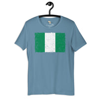 Nigeria grunge unisex tee Funky African