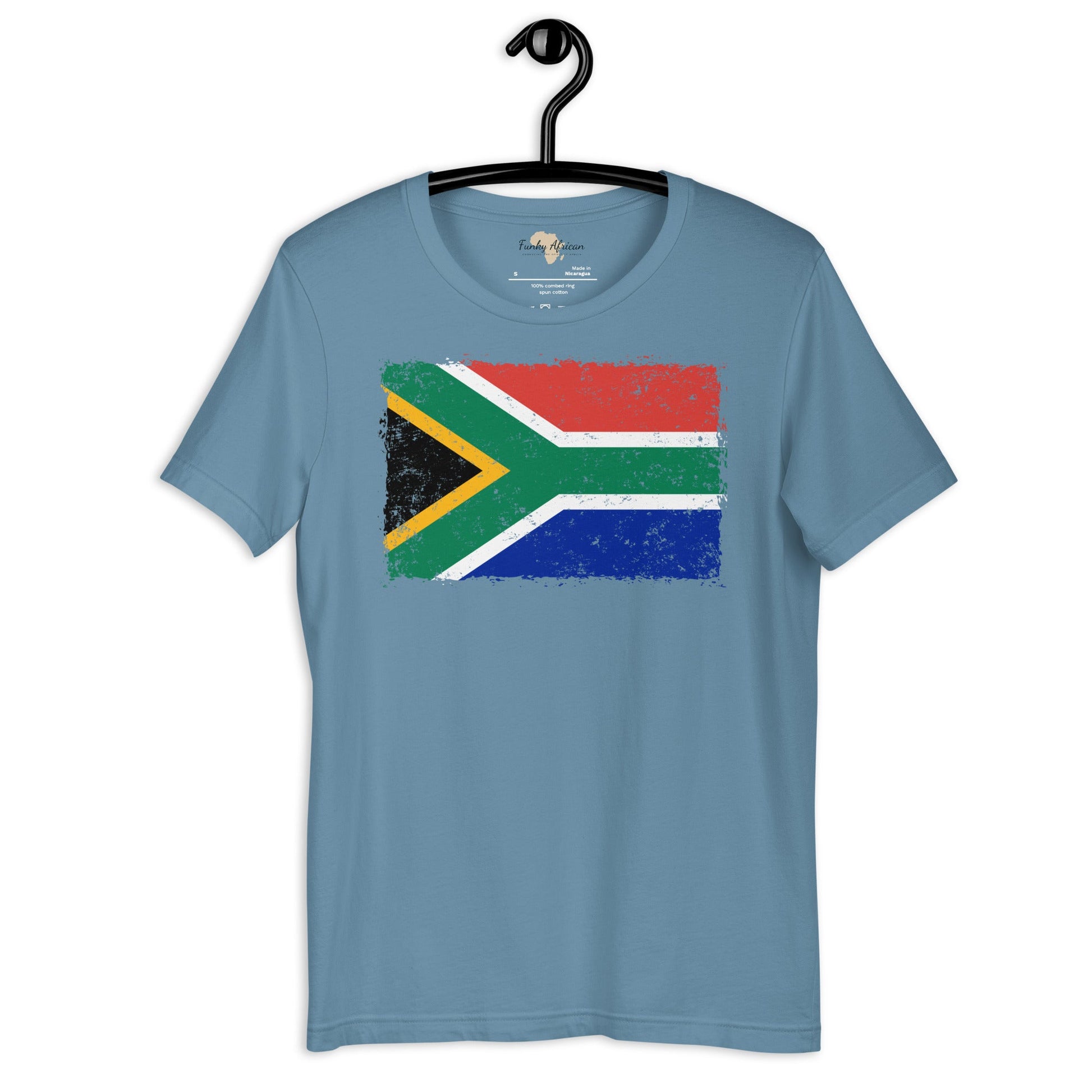 South African grunge unisex tee Funky African