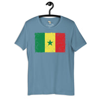 Senegal grunge unisex tee Funky African