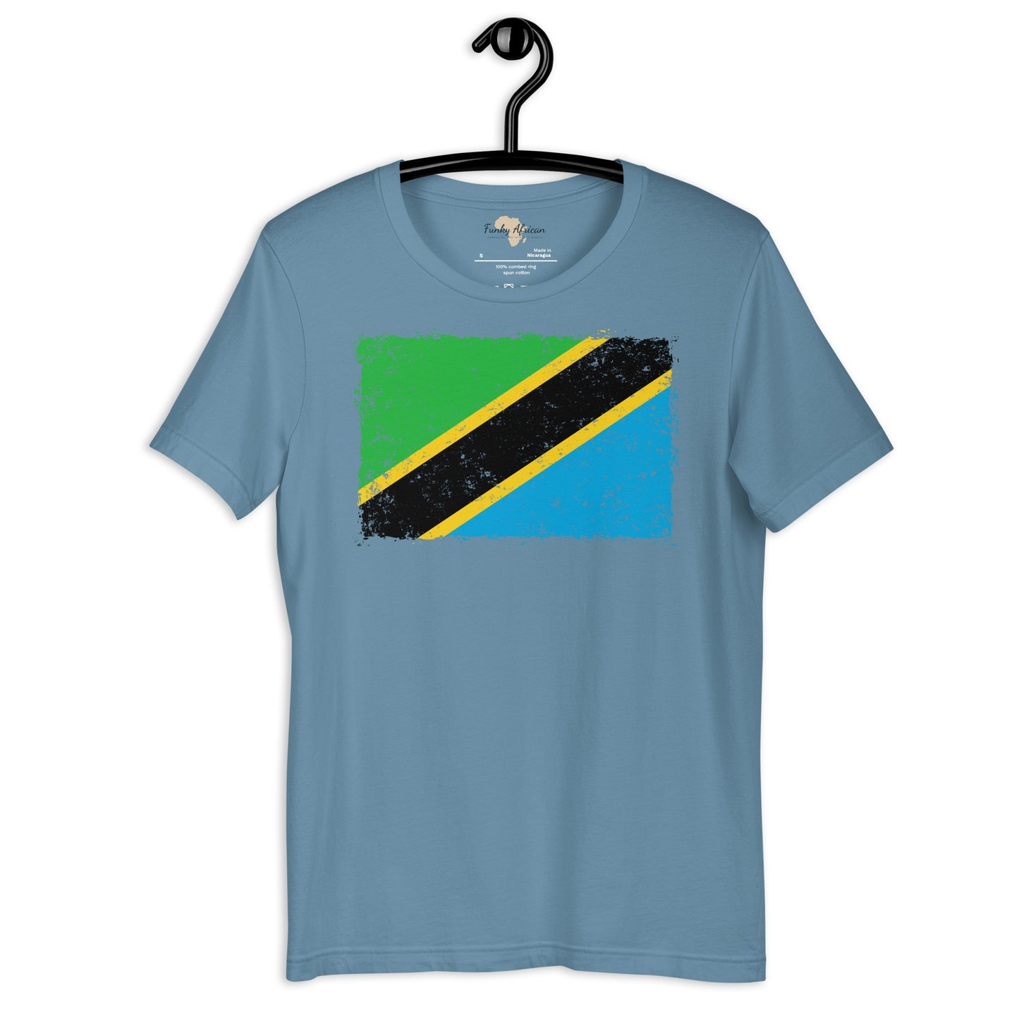 Tanzania grunge unisex tee