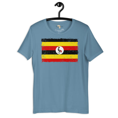 Uganda grunge unisex tee