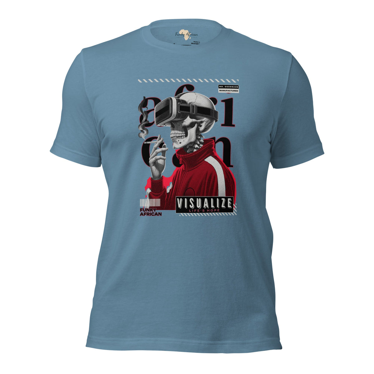 Visualize unisex tee Funky African