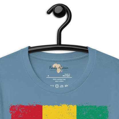 Guinean grunge unisex tee